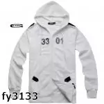 g-star hiver automne veste mode hoodie 2012 top numerique blanc